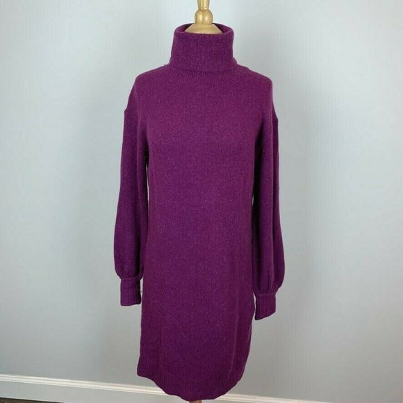 J.Crew Turtleneck Sweater Dress Supersoft Yarn - Picture 1 of 5